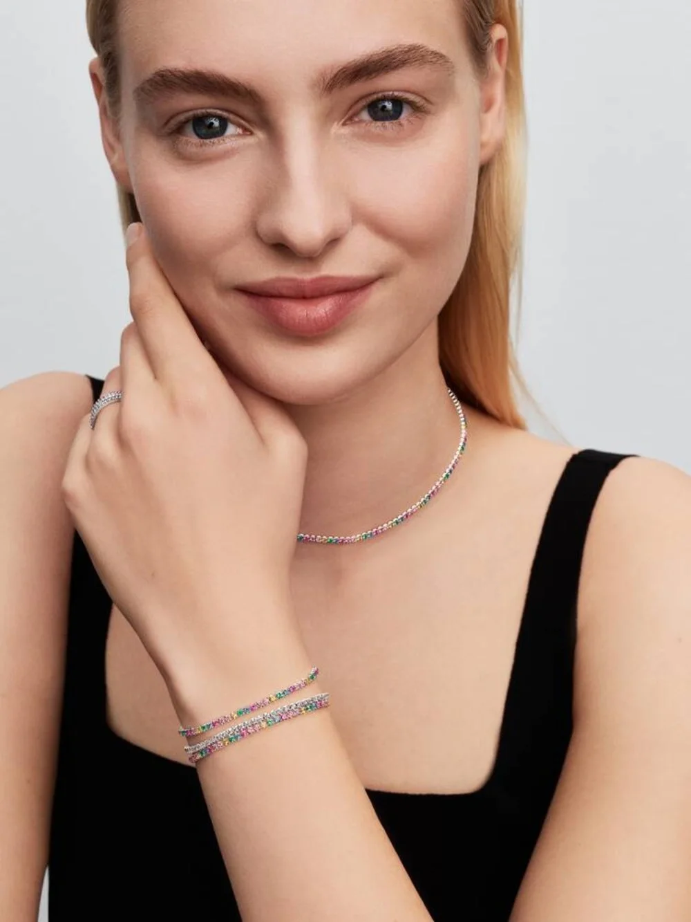 Pandora Rainbow Tennis Bracelet